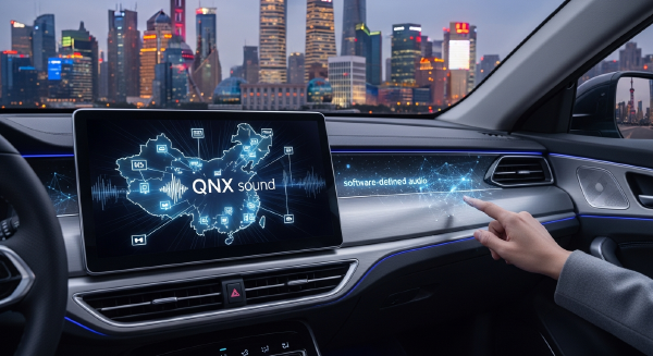 QNX Sound Lands Major China EV Design Win as Software-Defined Audio Goes Mainstream