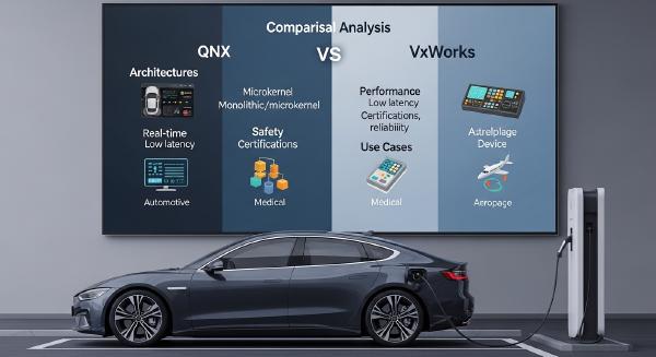 QNX vs VxWorks: Key Differences for Real-Time Systems