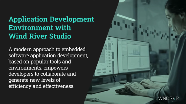 Application Development Environment With Wind River Studio