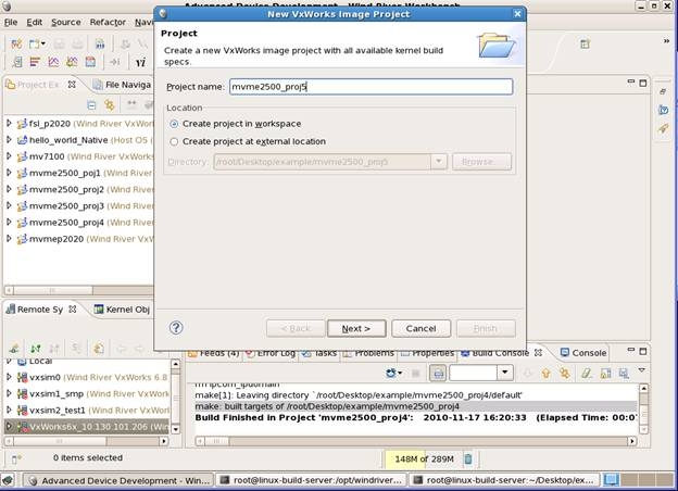VxWorks 6.8 on MVME2500 SBC