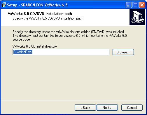 Installing VxWorks 6.7 on LEON SPARC