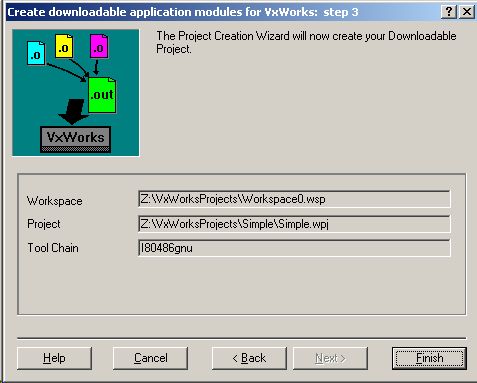 VxWorks 5.5 Programming Step 3