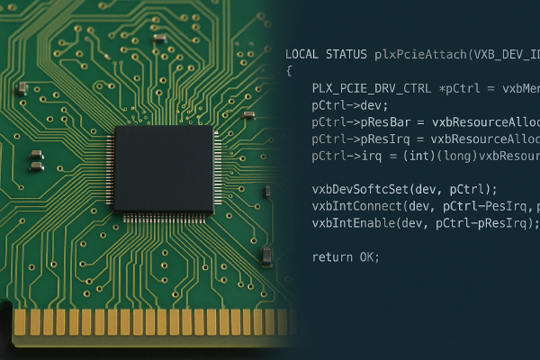Practical PCIe Device Driver Development on VxWorks 7 with VxBus 2.0