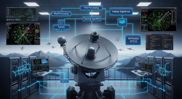 Radar Data Processing Software Design Using VxWorks RTOS