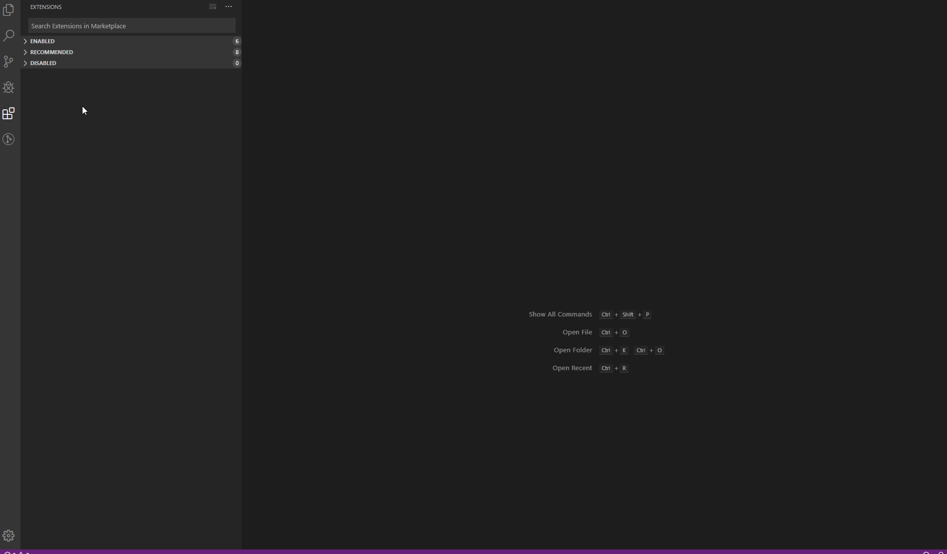Installing Remote Containers Extension
