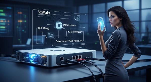 VxWorks in VoIP Gateways: BSP, Drivers, and H.323 Integration
